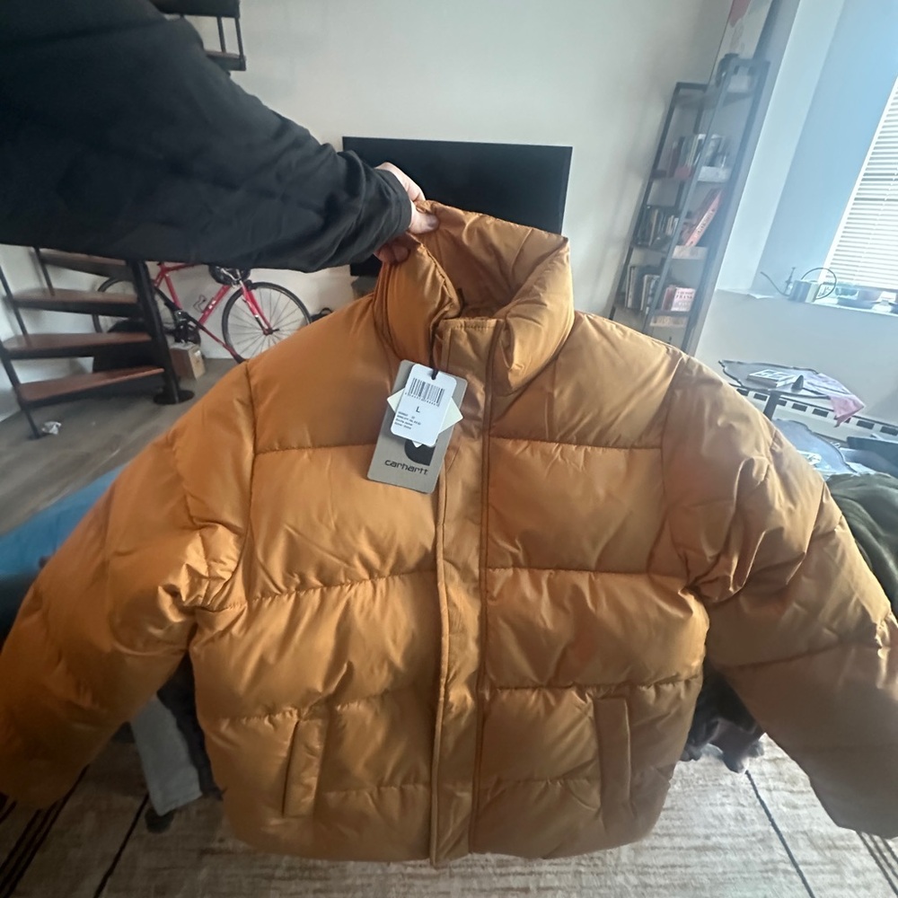 Brand new Carhart WIP puffer jacket